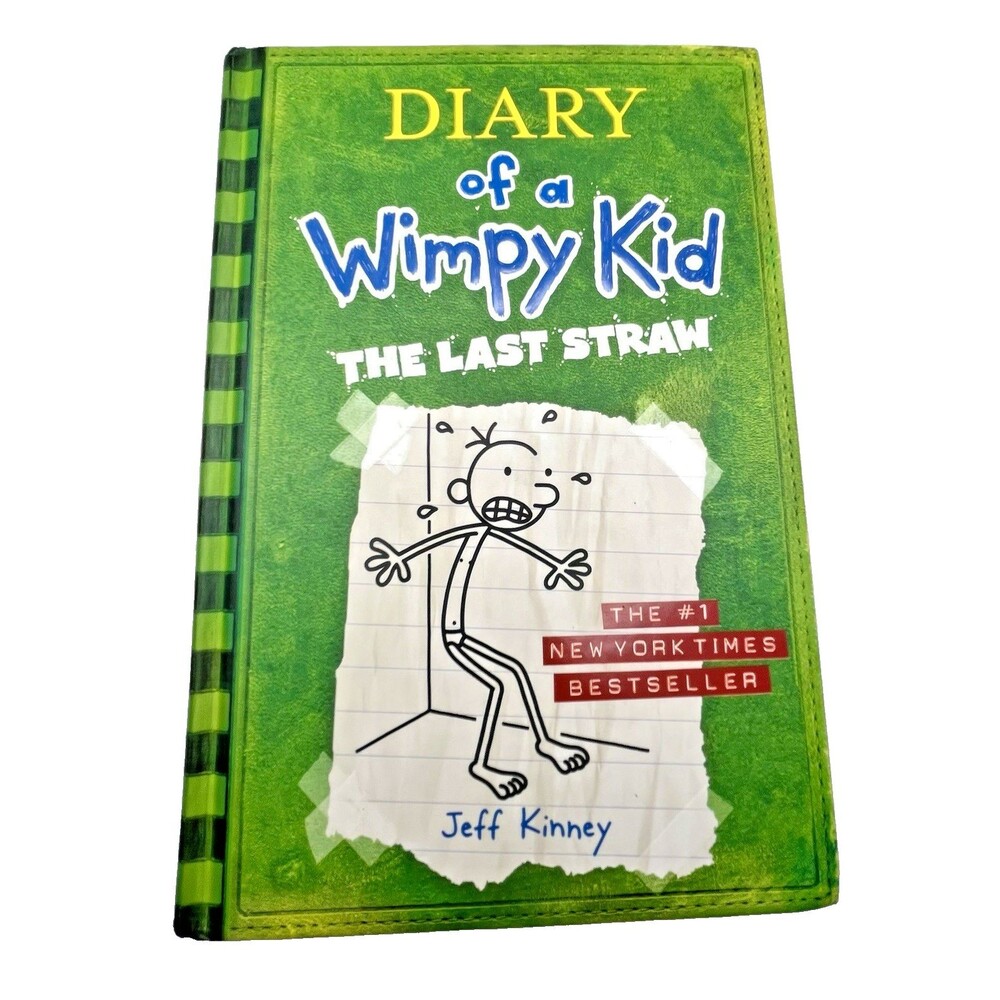 Diary of a Wimpy Kid # 3 - the Last Straw by Jeff Kinney (2009, Hardcover)